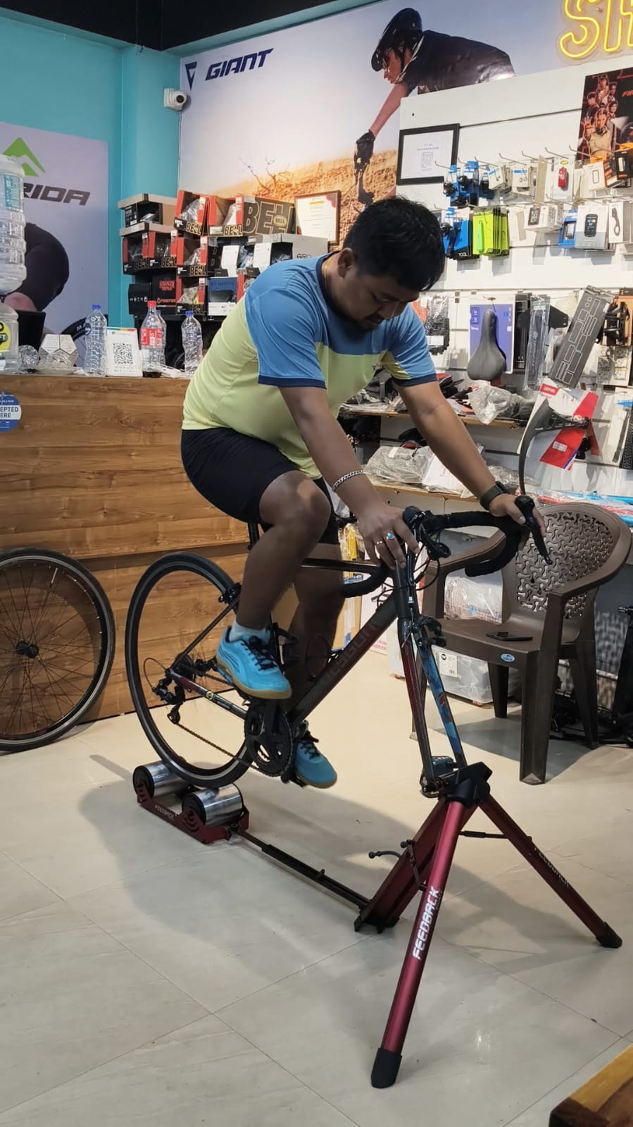 Bike position assessment at Shift Bicycle Store